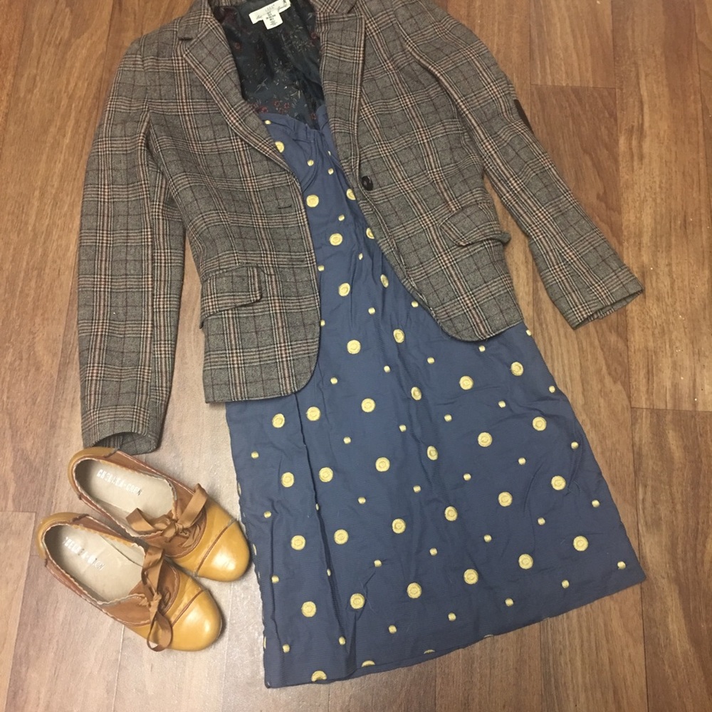 Anthropologie Floreat Strapless Dress 💕